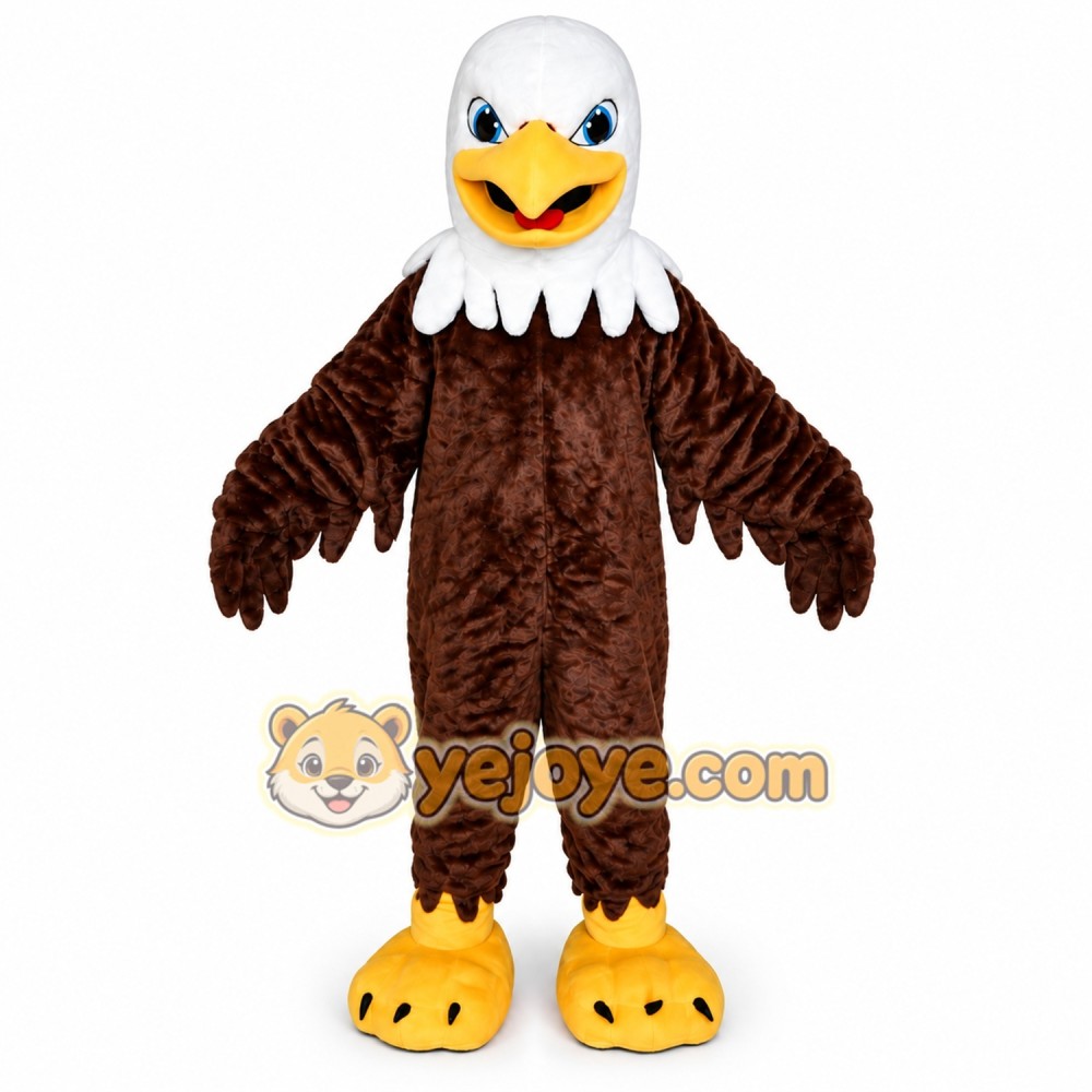 Brown Eagle Hawk Falcon Mascot Costumes Brown Eagle Hawk Falcon Mascot Costumes