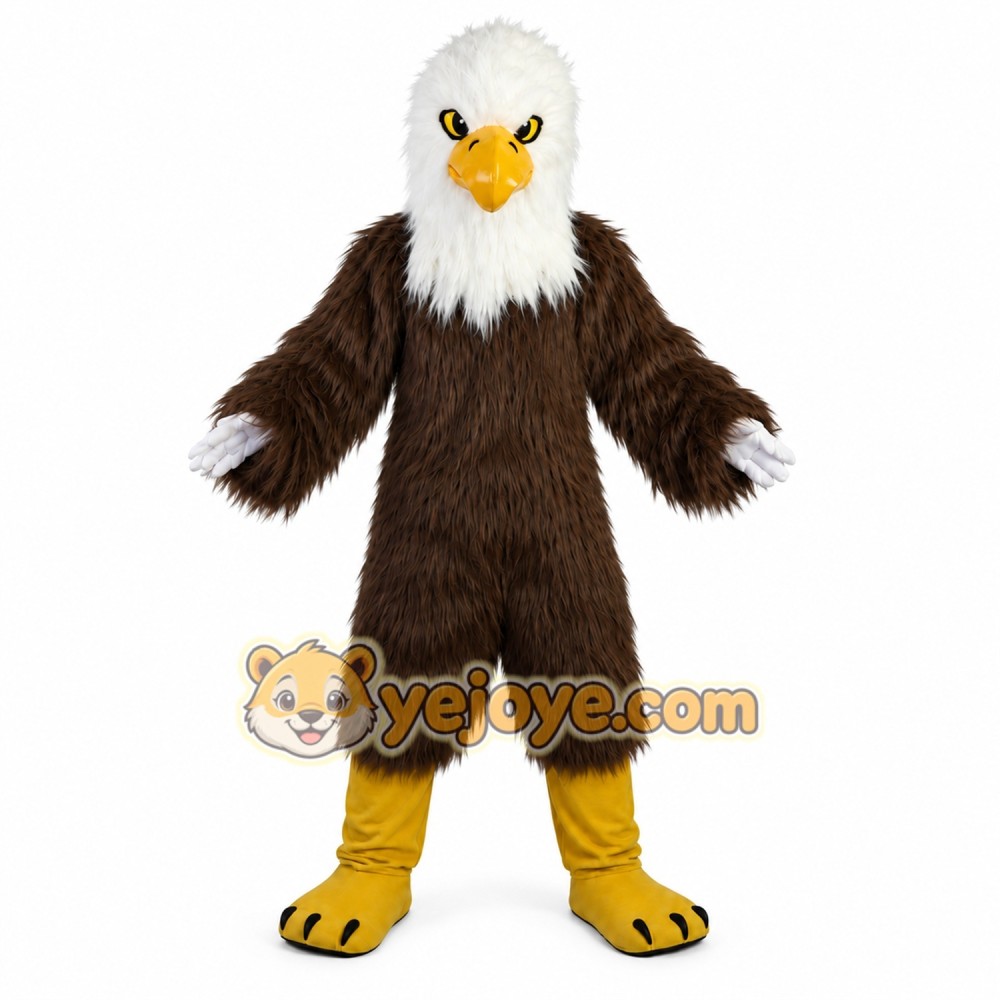 Brown Eagle Mascot Costume for Adult Brown Eagle Mascot Costume for Adult