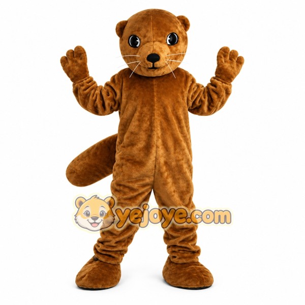 Brown Groundhog Gophers Mascot Costume Brown Groundhog Gophers Mascot Costume