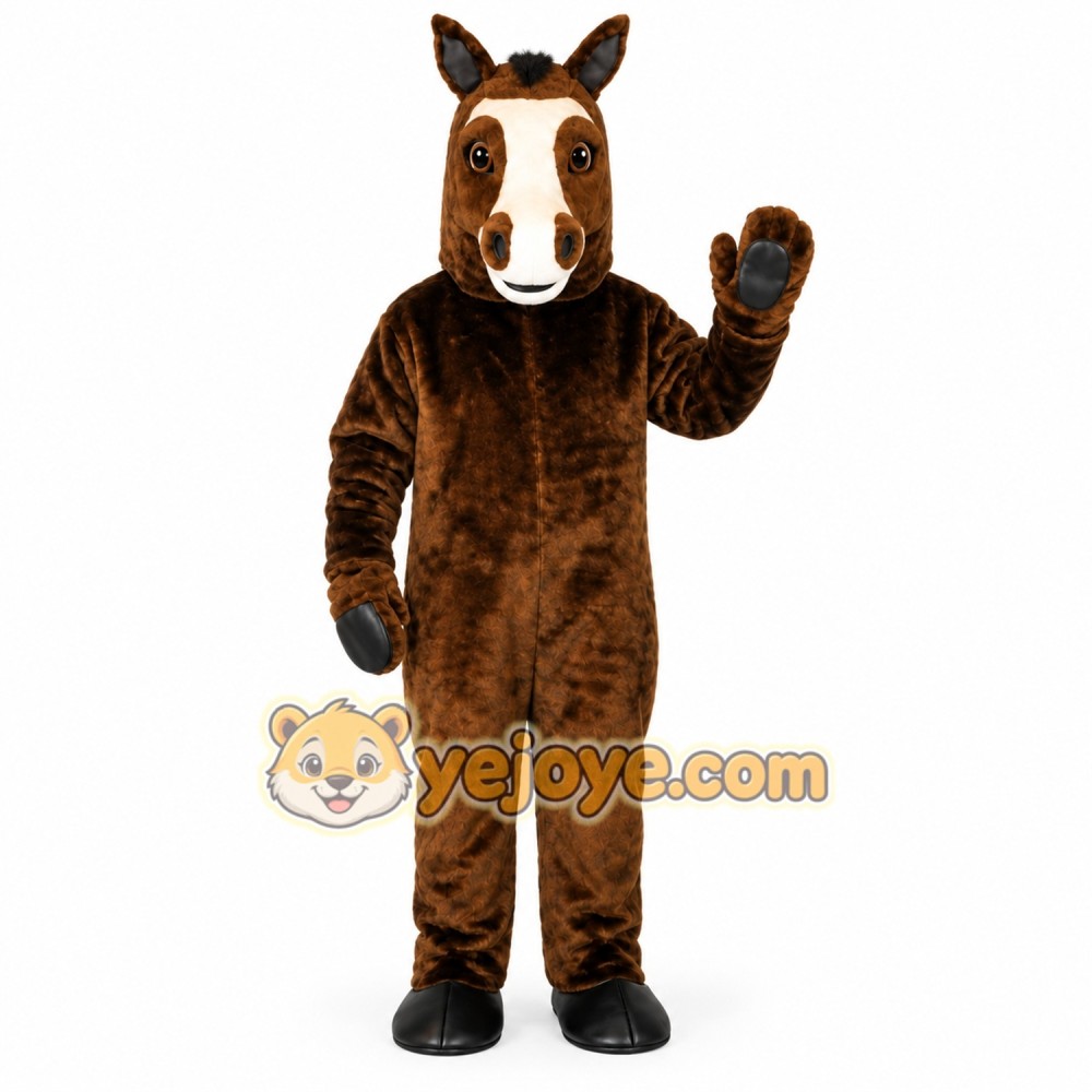 Brown Horse Lightweight Mascot Costume Brown Horse Lightweight Mascot Costume