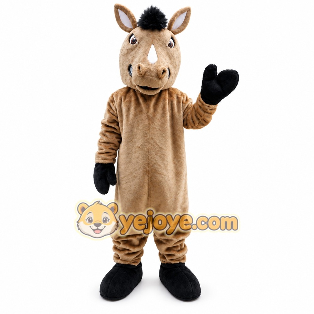 Brown Horse Mascot Costume Mustang Mascot Brown Horse Mascot Costume Mustang Mascot