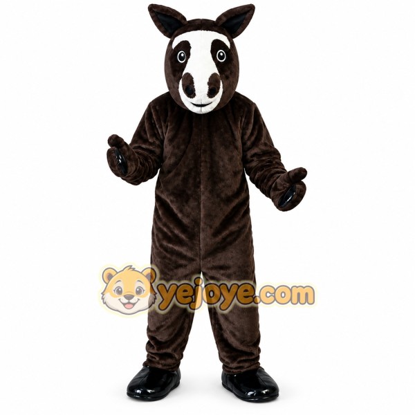 Brown Horse Mascot Costume