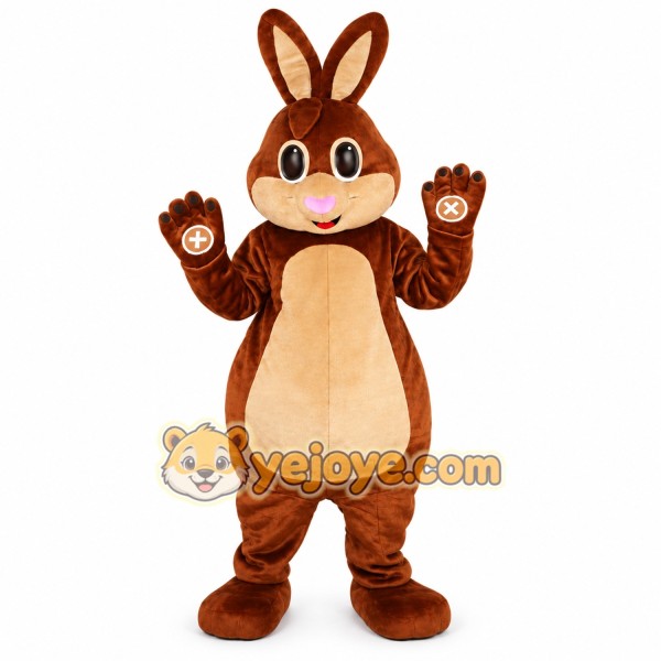 Brown Rabbit _ Bunny Mascot Costume for Adult