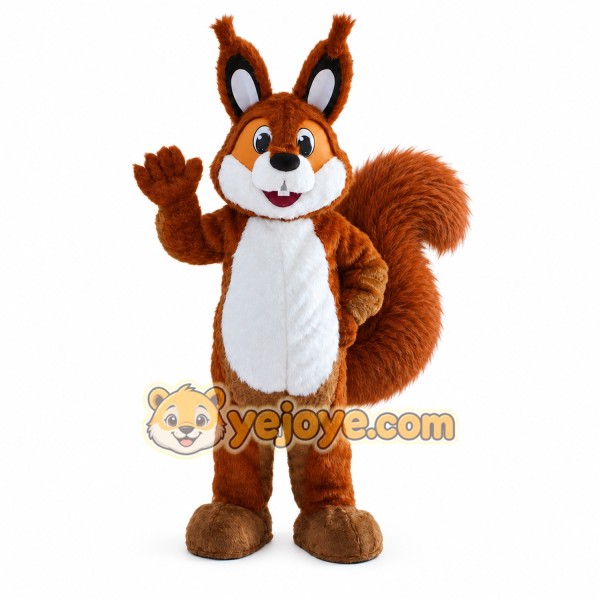 Brown Squirrel Mascot Costume Adult Cartoon Cosplay Costume
