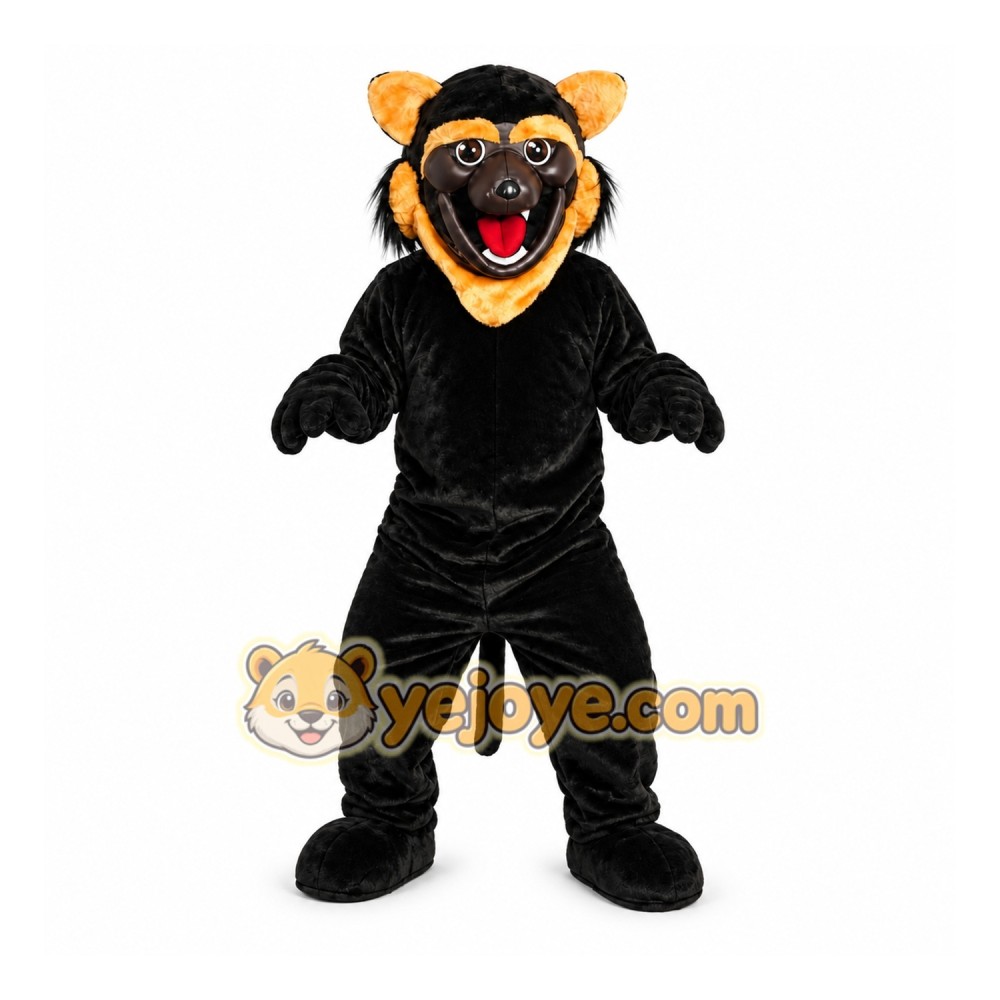 Brown Wolf Animal Mascot Costume