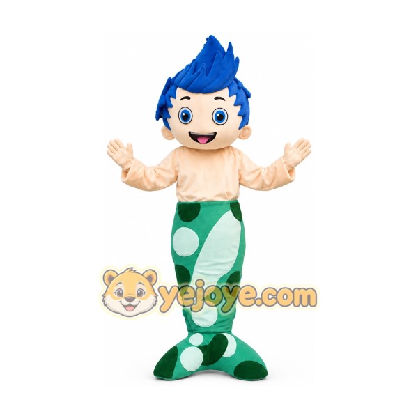 Bubble Guppies Gil Mascot Costume Cartoon Mascot
