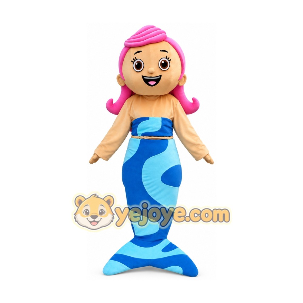 Bubble Guppies Molly Mascot Costume Bubble Guppies Molly Mascot Costume