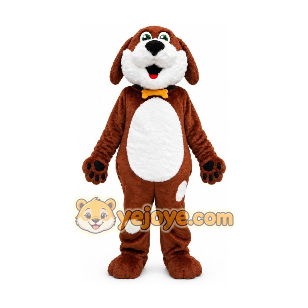 Buddy Dog Dogwood Mascot Costume Buddy Dog Dogwood Mascot Costume