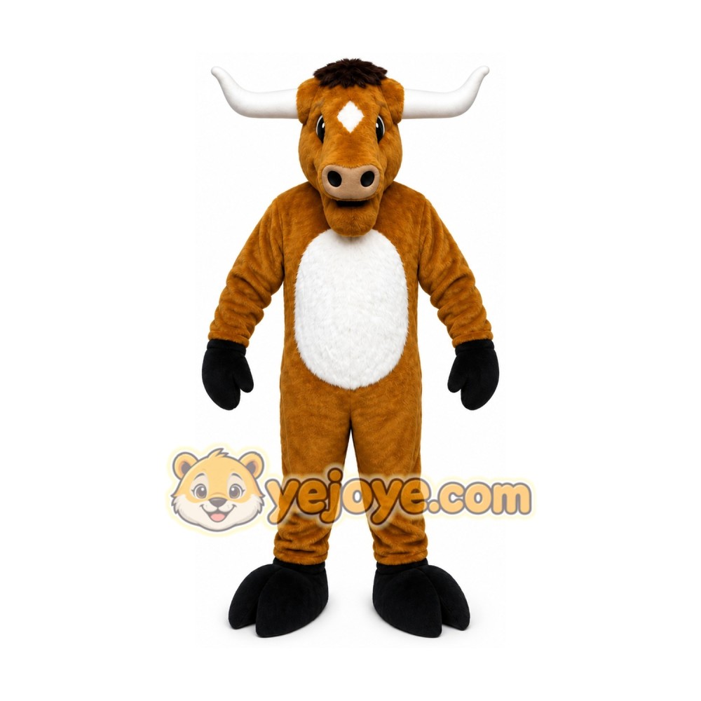 Bull Cattle Mascot Costume