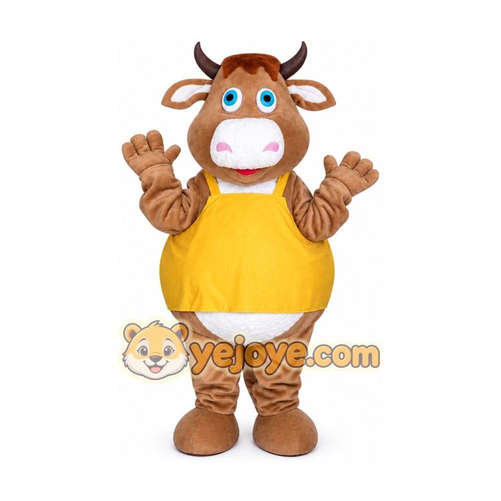 Bull Ox Cow Mascot Costume Bull Ox Cow Mascot Costume