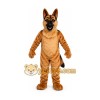 Black and Tan Dog Mascot Costume Black and Tan Dog Mascot Costume