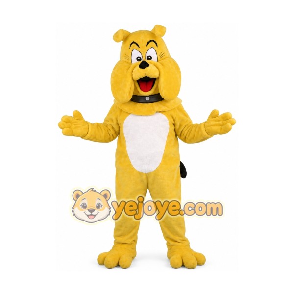 Bulldog Mascot Costume With Collar Bulldog Mascot Costume With Collar