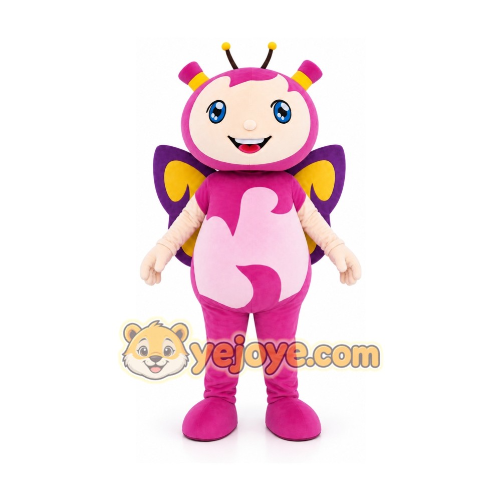 Butterfly Moth Glow Worm Fireworm Firefly Bee Mascot Costume