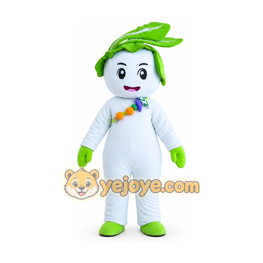 Cabbage Mascot Costume Cabbage Mascot Costume