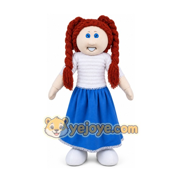 Cabbage Patch Girl Mascot Costume