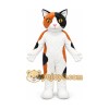 Calico Cat Mascot Costume Calico Cat Mascot Costume