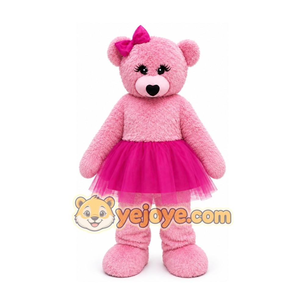 Candy Girl Teddy Bear Mascot Costumes Candy Girl Teddy Bear Mascot Costumes