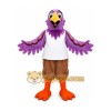 Cardinal Mascot Costume Purple Bird Cardinal Mascot Costume Purple Bird