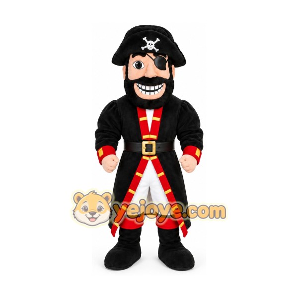 Caribbean Pirate Men Mascot Costume