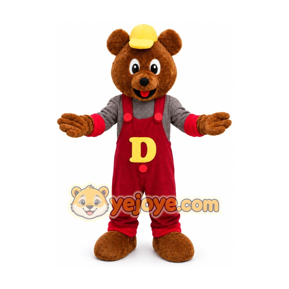 Cartoon Bear Mascot Costume Cartoon Bear Mascot Costume