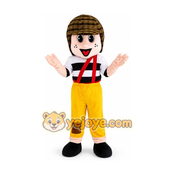 Cartoon Boy Mascot Costume