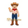 Cartoon Cowboy Mascot Costume Cartoon Cowboy Mascot Costume
