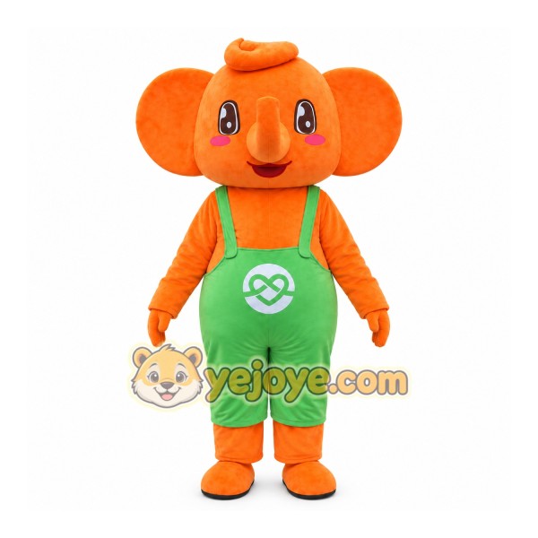 Cartoon Elephants Mascot Costume
