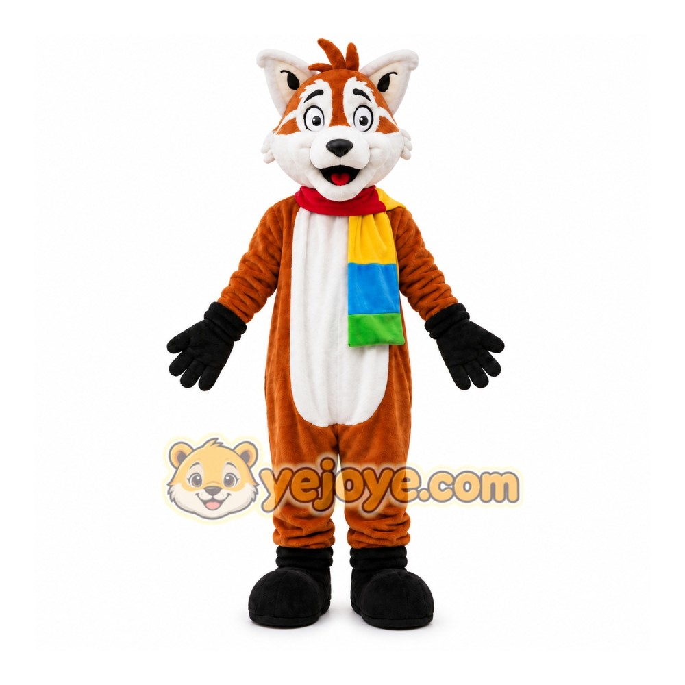 Cartoon Fox Mascot Costume Cartoon Fox Mascot Costume