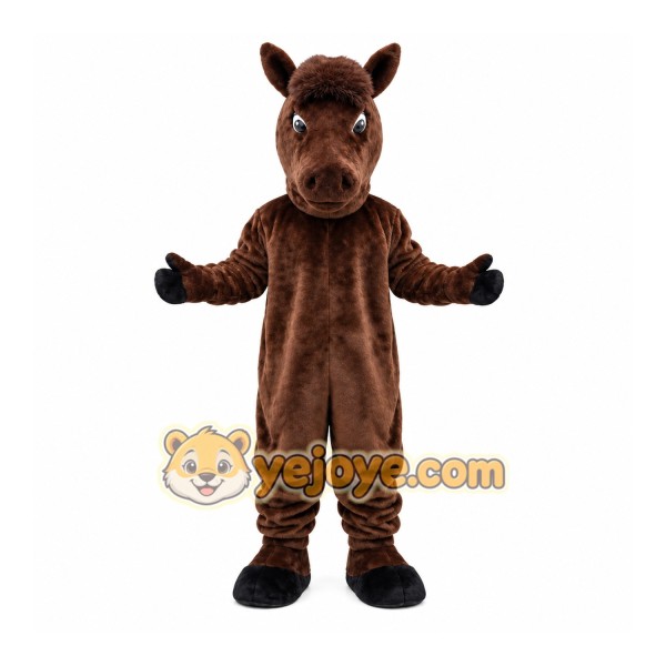 Cartoon Horse Mascot Mustang Costume