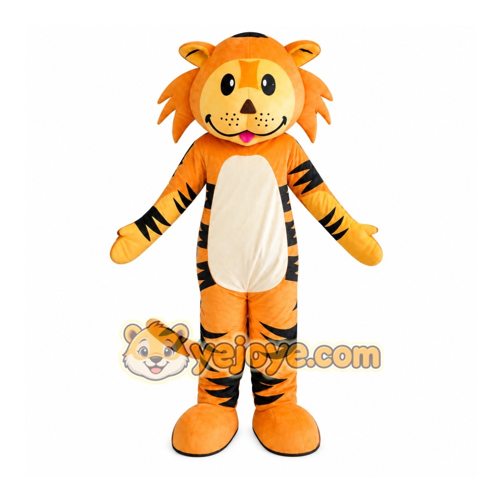 Cartoon Tiger Mascot Costume Cartoon Character Cosplay Cartoon Tiger Mascot Costume Cartoon Character Cosplay