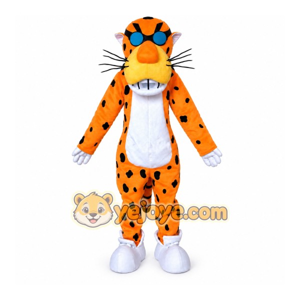 Chester Cheetah Mascot Costume Cartoon Mascot