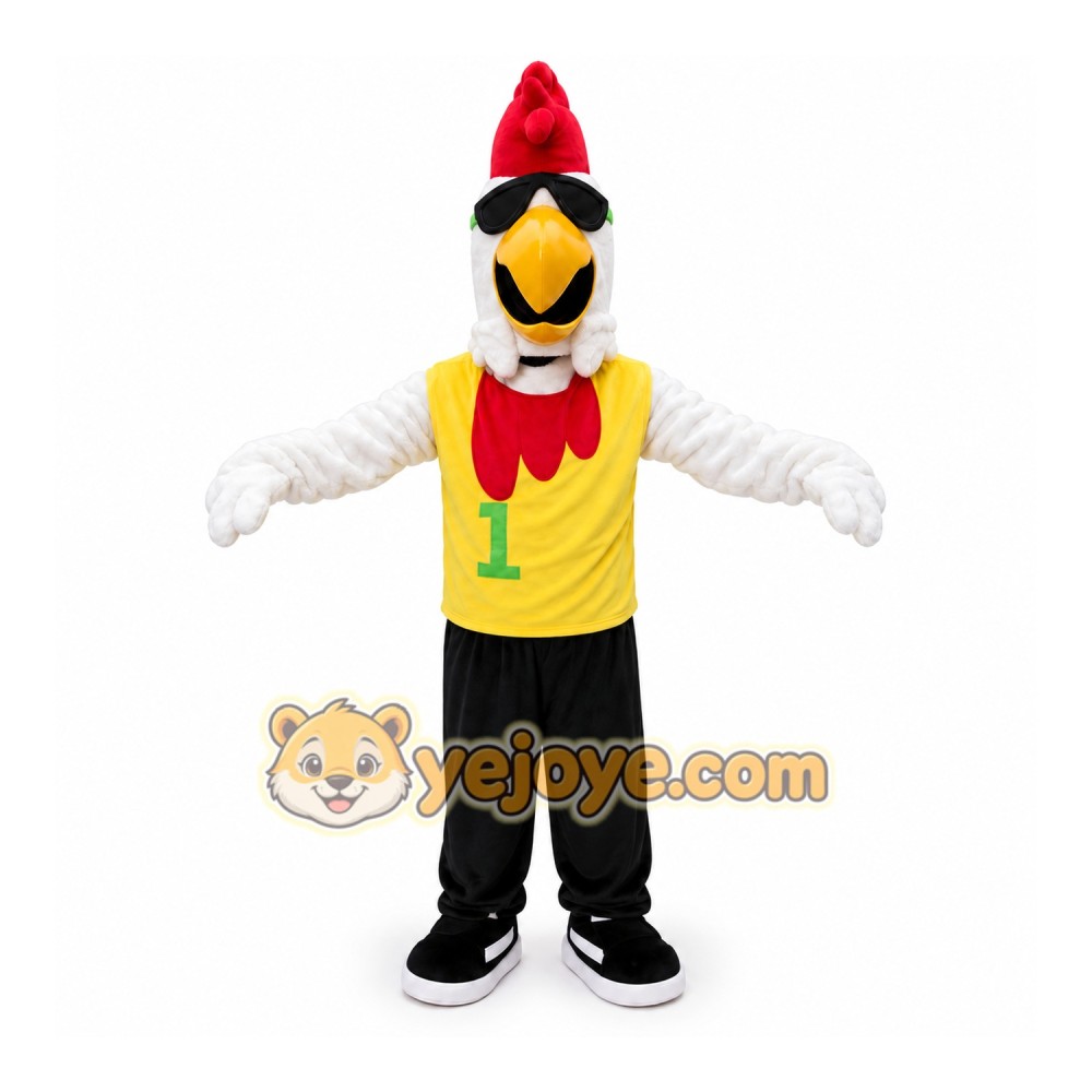 Chicken Mascot Costume Rooster Chicken Mascot Costume Rooster