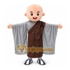 Childish Buddhist Monk Mascot Costume Cartoon Mascot Childish Buddhist Monk Mascot Costume Cartoon Mascot