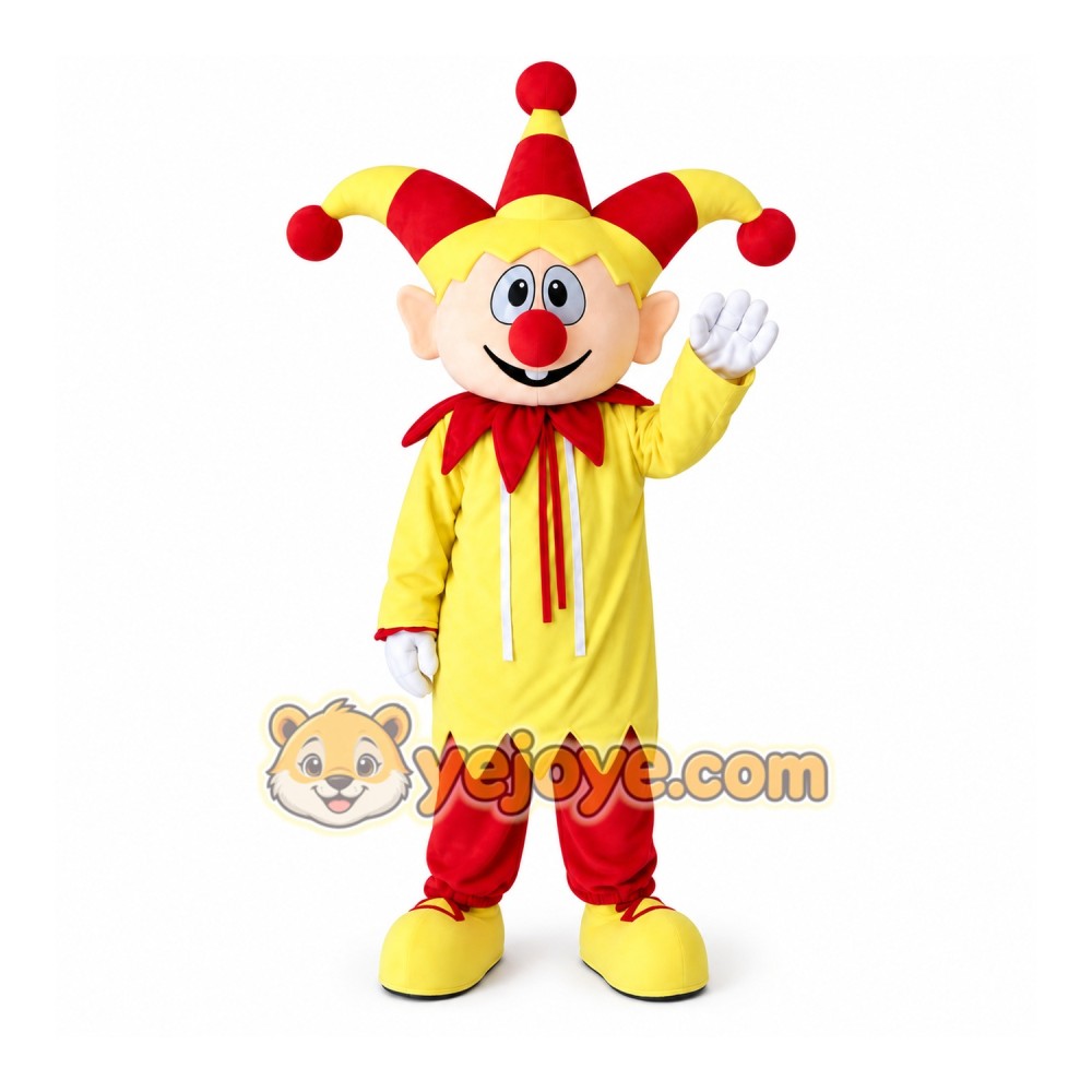 Christmas Clown Mascot Costume