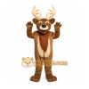 Christmas Elk Deer Cartoon Mascot Costume Christmas Elk Deer Cartoon Mascot Costume