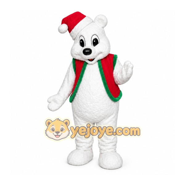 Christmas Eve Bear Mascot Costumes