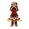 Christmas Lady Gingerbread Heart Mascot Costumes Christmas Lady Gingerbread Heart Mascot Costumes