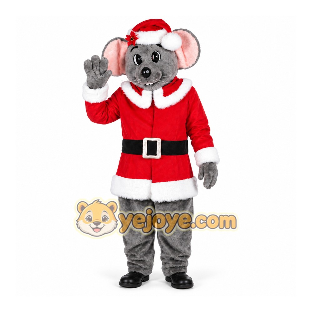 Christmas Mouse Mascot Costumes Christmas Mouse Mascot Costumes