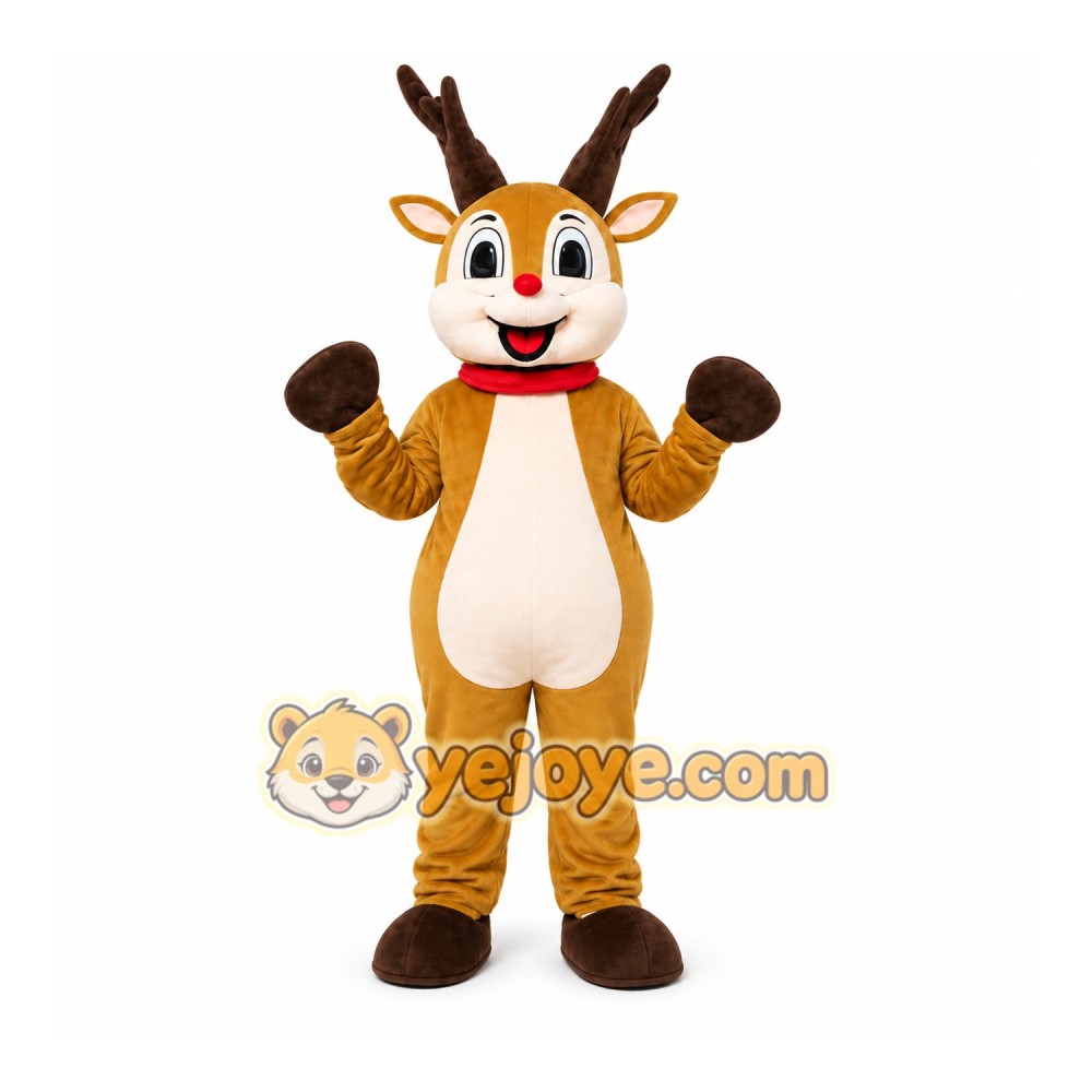 Christmas Reindeer Mascot Costume Christmas Reindeer Mascot Costume