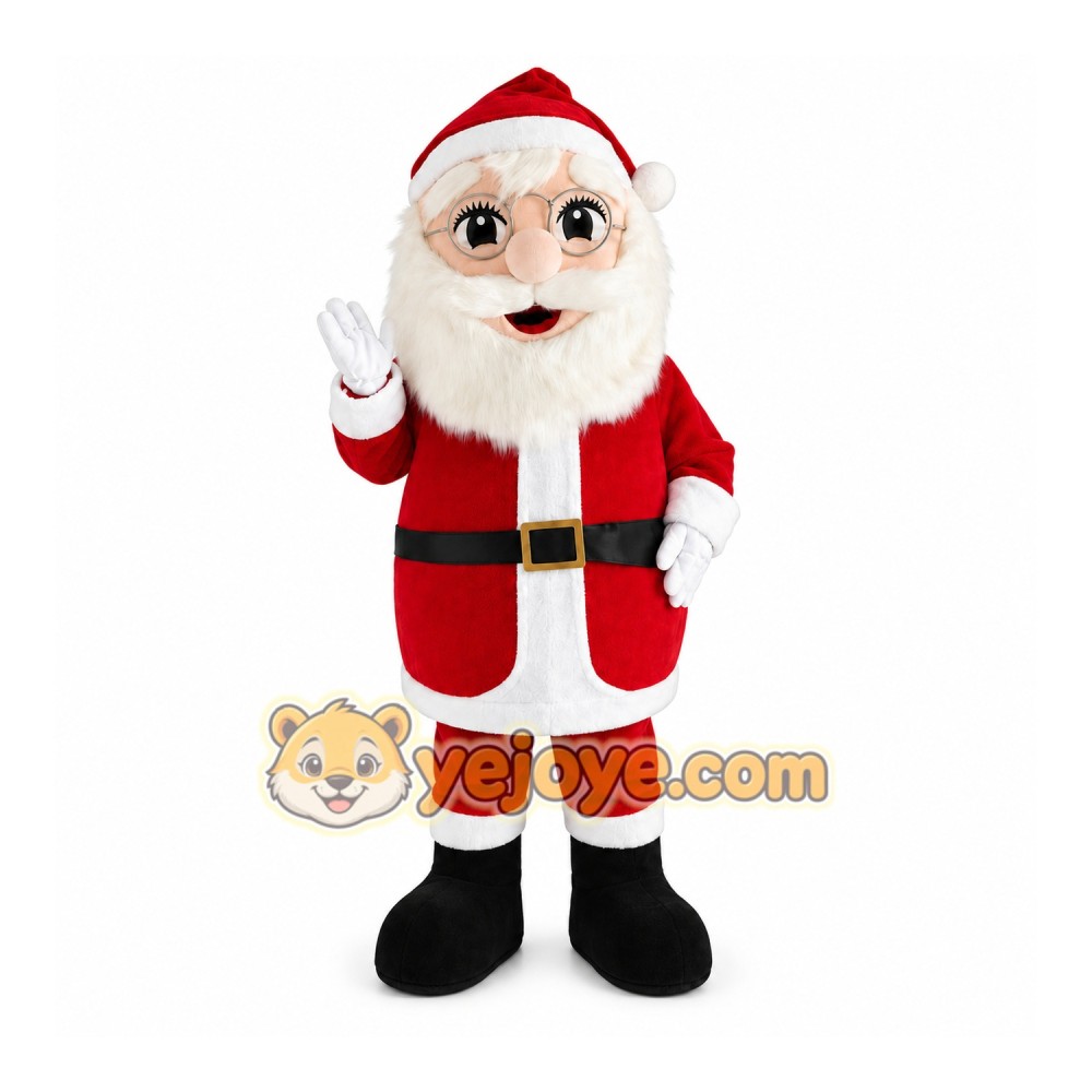 Christmas Santa Claus Mascot Costume Christmas Santa Claus Mascot Costume