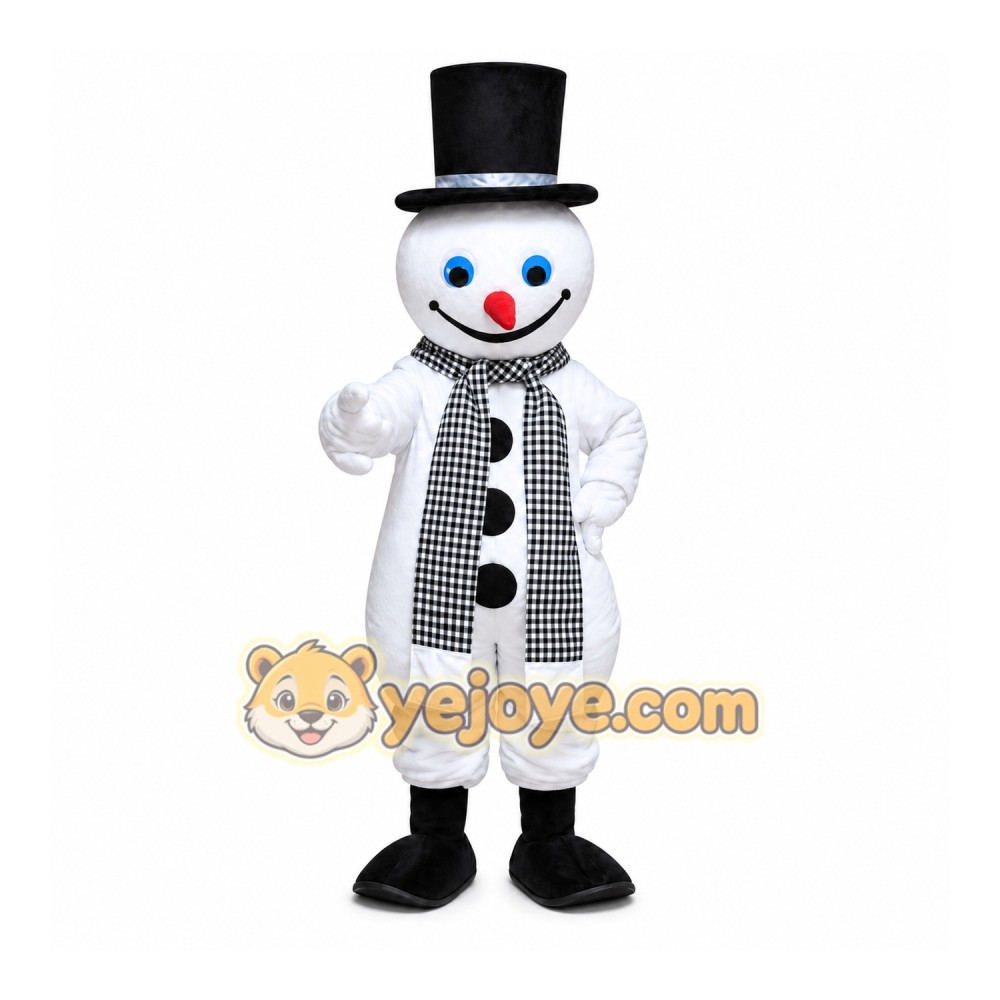 Christmas Snowman Mascot Costume