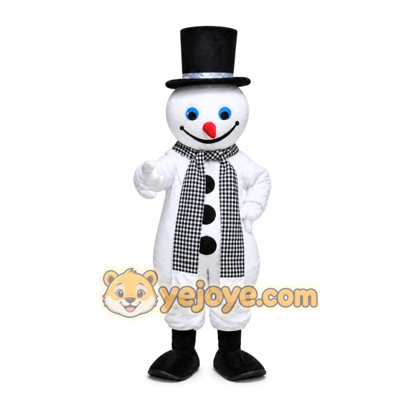 Christmas Snowman Mascot Costume
