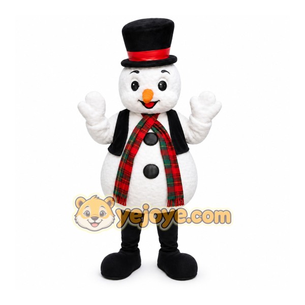 Christmas Victorian snowman Mascot Costumes