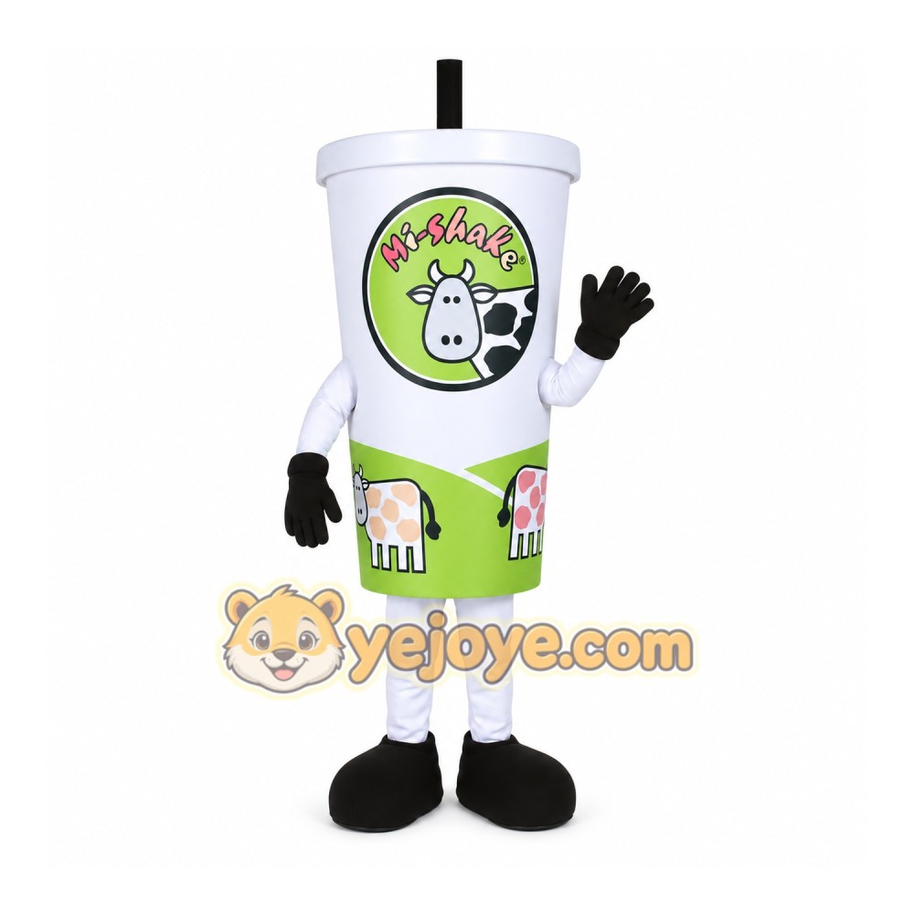Coffee Cup Mascot Costume