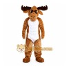 Brown Moose Mascot Costume