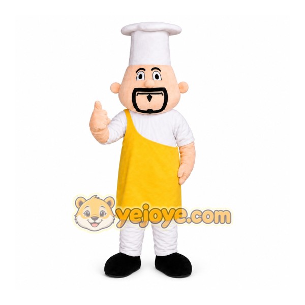 Cook Chef Kitchener Baker Mascot Costume