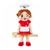 Cook Girl Mascot Costume For Adults