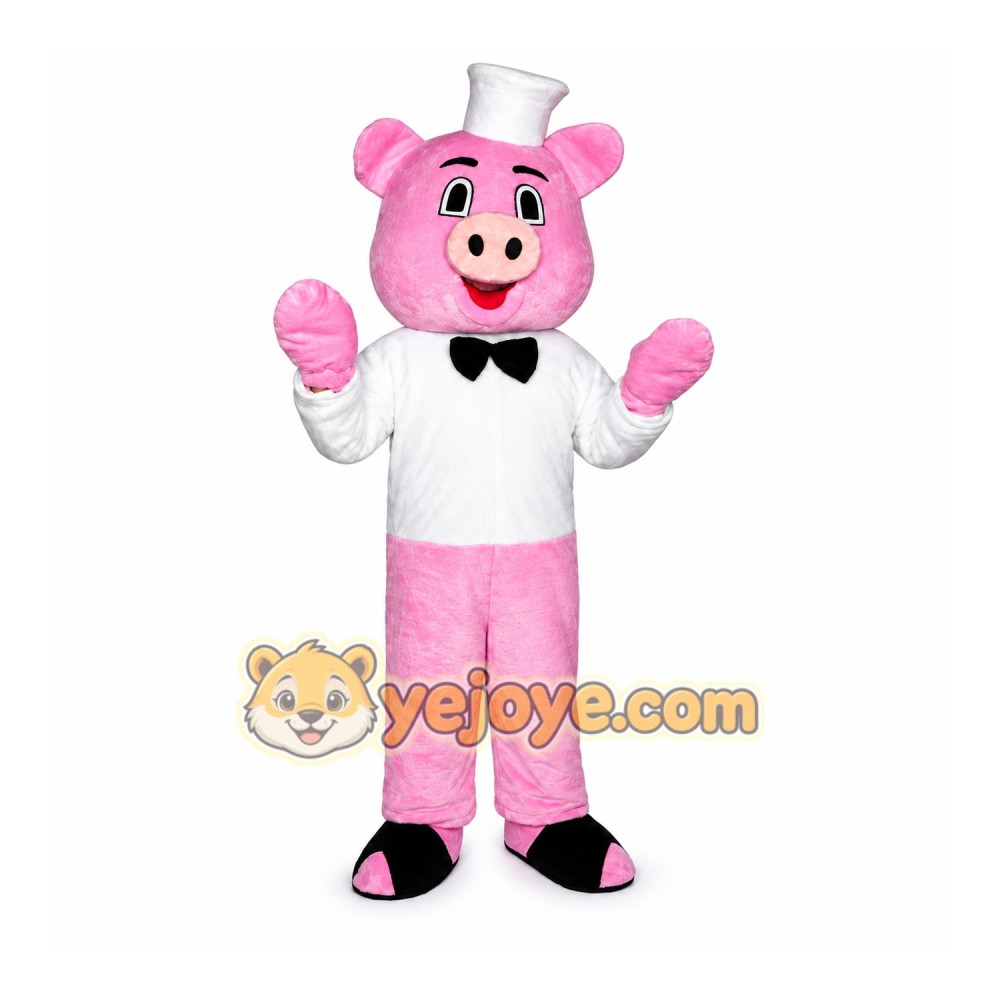 Cook Pig Mascot Costume Cook Pig Mascot Costume
