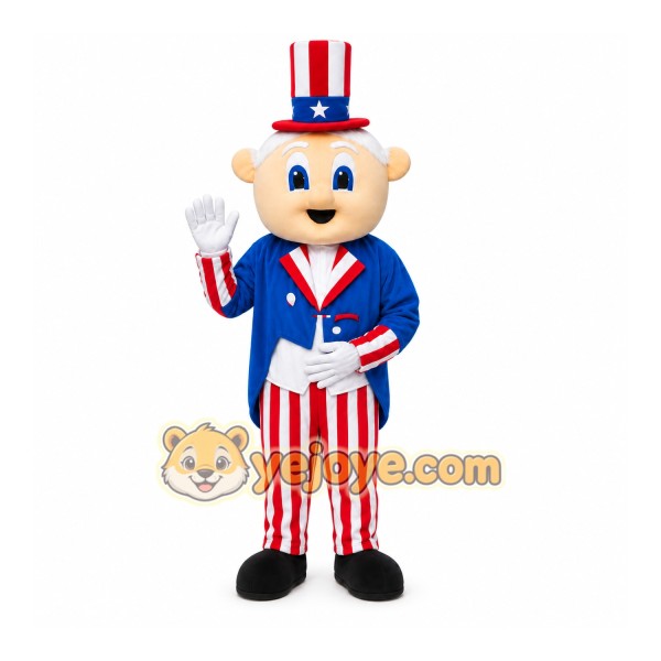 Costumes Old Man Mascot Costume
