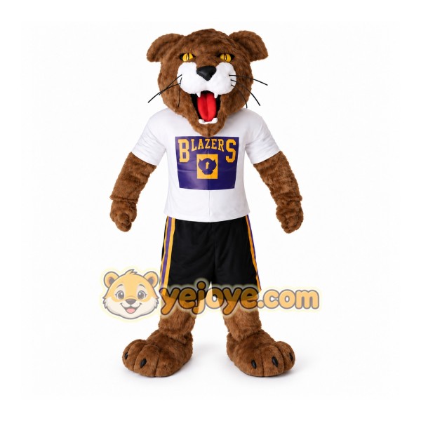 Cougar Mascot Wildcat Wild Cat Costume